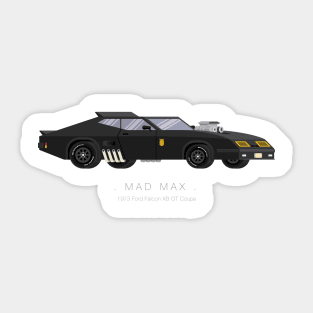 Mad Max - Famous Cars Sticker